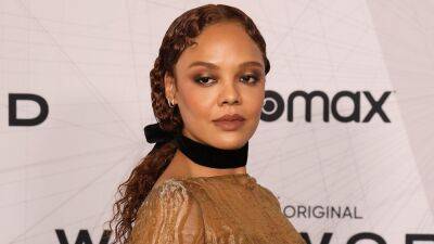 Tessa Thompson Wore an Appropriately Otherworldly Sheer Gown to the Westworld Premiere - www.glamour.com - county Hale