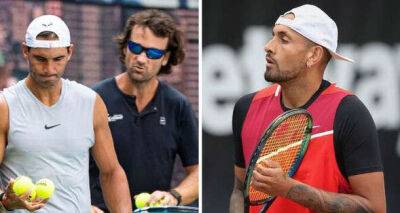 Rafael Nadal's coach joins Nick Kyrgios in calling out ATP over new mid-match trial - www.msn.com - USA