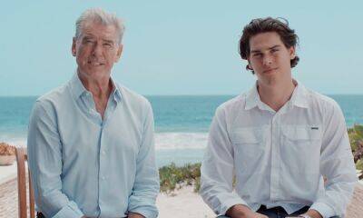 Pierce Brosnan and 21-year-old son Paris share PSA with fans for important cause - hellomagazine.com