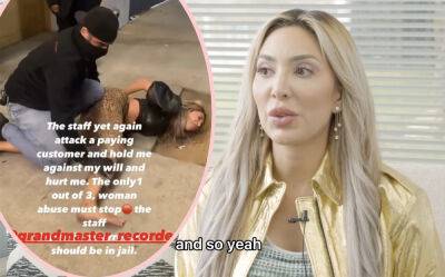 Farrah Abraham Charged With Battery & Faces A YEAR IN PRISON For That Alleged Security Guard Slap! - perezhilton.com - Los Angeles - Los Angeles - Hollywood