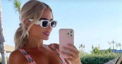 Pregnant Billie Faiers flaunts blossoming baby bump in bikini as she shows off summer range - www.ok.co.uk
