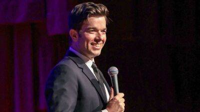 John Mulaney On Touring With He and Olivia Munn's Son Malcolm: He's a 'Great Roadie' - www.etonline.com - county Buffalo
