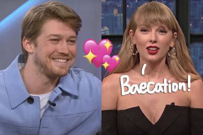 Still Going Strong! Taylor Swift & Joe Alwyn Spotted Making Out During Swim In Rare PDA Pics! - perezhilton.com - Bahamas