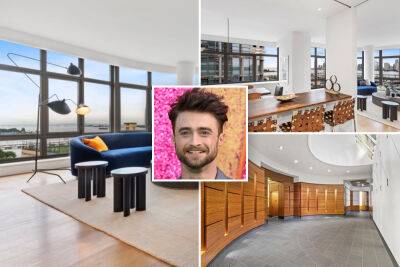 Daniel Radcliffe’s ex-West Village apartment hits market for $5.6M - nypost.com - New York