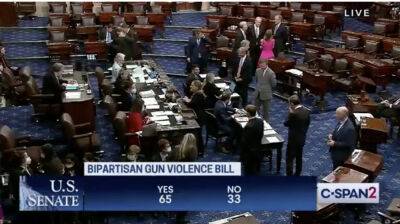 Senate Passes Bipartisan Gun Violence Bill; Legislation Expands Safety Measures But Falls Short Of Ban On Assault Weapons - deadline.com - New York - Texas - county Uvalde