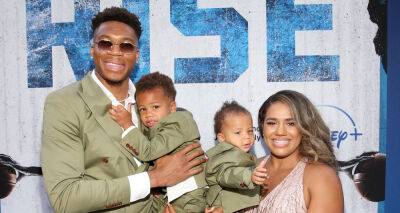 Giannis Antetokounmpo Matches with His Sons at 'Rise' Premiere with Girlfriend Mariah Riddlesprigger - www.justjared.com - Los Angeles - county Bucks - city Burbank - Milwaukee