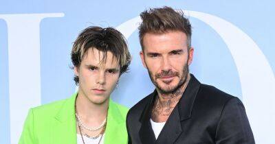 Cruz Beckham, 17, is double of dad David, 47, as he shows off fashion credentials - www.ok.co.uk - county Harper