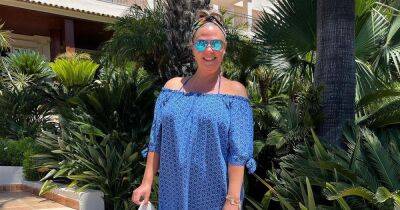Lisa Armstrong beams in summer dress on holiday after weight loss - www.ok.co.uk