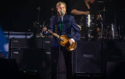Paul McCartney duets virtually with John Lennon for Glastonbury headline set - www.nme.com - USA - state Washington