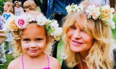 Goldie Hawn's mini-me granddaughter steals the show on dad Oliver Hudson's podcast - hellomagazine.com