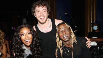 Jack Harlow Brings Out Brandy and Lil Wayne During Debut Performance at 2022 BET Awards - www.etonline.com