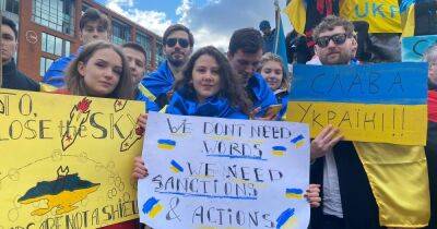 'We can't close our eyes and pretend it's not happening': Manchester's Ukrainian students' heartache over war in homeland - www.manchestereveningnews.co.uk - Britain - Ukraine - Bulgaria
