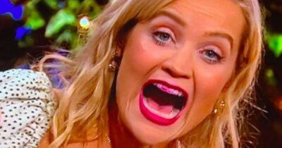 Love Island Aftersun viewers 'scream at TV' as Laura Whitmore hosts show with lipstick on her teeth - www.ok.co.uk
