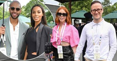 Wimbledon: Stacey Dooley and Kevin Clifton lead the day one celebs - www.msn.com