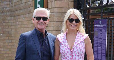 Holly Willoughby and Phillip Schofield lead stars oozing glamour as they attend Wimbledon 2022 - www.ok.co.uk - Britain