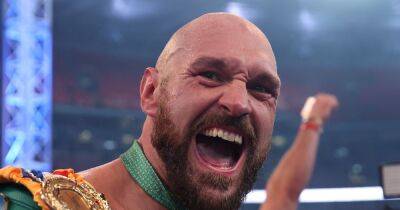 Tyson Fury tour dates 2022 and how to get tickets including Manchester show - www.manchestereveningnews.co.uk - Britain - London - New York - Manchester - city Sheffield - Isle Of Man - county Carlisle