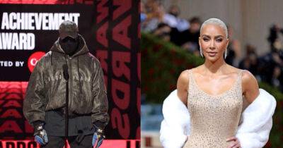 Kanye West references ‘my wife’ Kim Kardashian during BET Awards speech - www.msn.com - Los Angeles