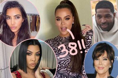 Khloé Kardashian Turns 38 As Family & Friends Shower Her With Love! But Guess Who Didn't... - perezhilton.com - USA - county Evans