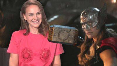 Natalie Portman and Christian Bale on How They Impressed Their Kids With 'Thor: Love & Thunder' (Exclusive) - www.etonline.com