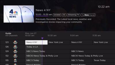 Roku Adds Eight Free Local NBC News Channels - variety.com - New York - Los Angeles - Chicago - Florida - county Dallas - state Connecticut - state Washington - county Worth - Hartford