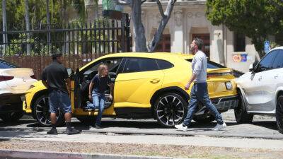 Ben Affleck's 10-year-old son accidentally backs Lamborghini into BMW at luxury car rental dealership - www.foxnews.com - New York - Los Angeles - Los Angeles - New York