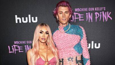 Megan Fox Says She's 'Done Every Form of Therapy That Exists' With Machine Gun Kelly After His Suicide Attempt - www.etonline.com - Bulgaria