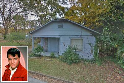 Elvis Presley’s abandoned childhood home goes up for auction - nypost.com - state Mississippi - city Memphis