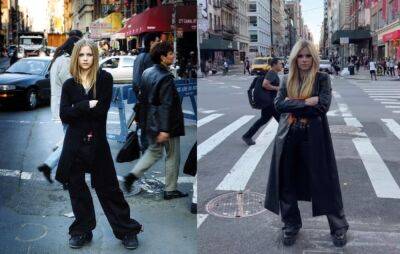 See Avril Lavigne recreate the ‘Let Go’ album cover for its 20th anniversary - www.nme.com - New York - New York