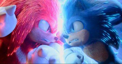 Sonic the Hedgehog 2 levels up to Number 1 on the Official Film Chart - www.officialcharts.com - Britain