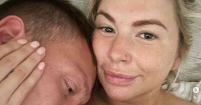 Olivia Bowen and Alex struck with food poisoning 2 weeks after birth of son Abel - www.ok.co.uk