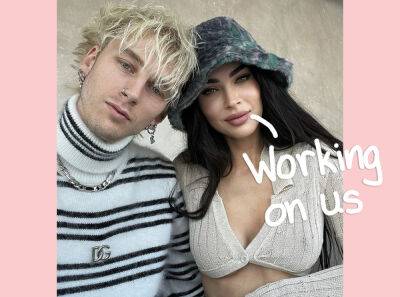 Megan Fox & Machine Gun Kelly Have 'Done Every Form Of Therapy That Exists' Following His Near Suicide Attempt - perezhilton.com