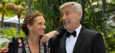 George Clooney & Julia Roberts Reunite as Exes in Rom-Com 'Ticket to Paradise' - Watch the Trailer! - www.justjared.com