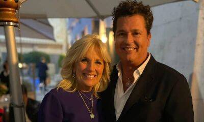 Carlos Vives meets with United States First Lady Dr. Jill Biden in Spain - us.hola.com - Spain - USA - Madrid - Colombia - Israel