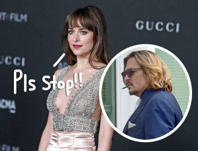 Dakota Johnson Wants People To LEAVE HER OUT Of THIS Johnny Depp Conspiracy Theory! - perezhilton.com