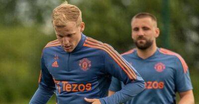 Man United fans share transfer theory as Antony and Frenkie de Jong react to Van de Beek post - www.manchestereveningnews.co.uk - Manchester - Netherlands