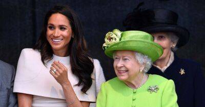 Meghan Markle and Queen Elizabeth II’s Relationship Before and After Her Royal Exit: Photos - www.usmagazine.com - California