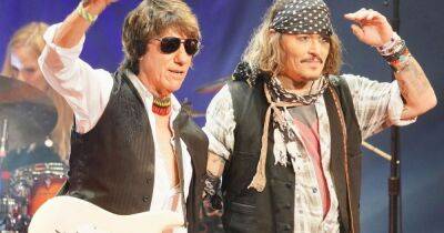 Johnny Depp's friendship with 'soulmate' Jeff Beck ahead of Glasgow gig - www.dailyrecord.co.uk - Britain - London - USA - Texas - city Sheffield