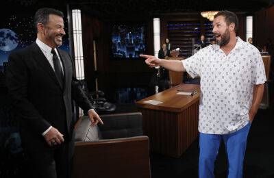 Adam Sandler & Queen Latifah Talk ‘Hustle’ On ‘Jimmy Kimmel Live!’ - etcanada.com - city Sandler