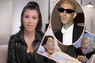 Kourtney Kardashian 'Won't Leave' Travis Barker's Side In Hospital - perezhilton.com - Los Angeles - Alabama - county Travis