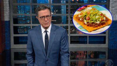Colbert Slams Taco Bell for Limited Cheez-it Tostada Release: ‘This Restriction Is the Work of the Crunchwrap Supreme Court’ (Video) - thewrap.com - Los Angeles - USA - California