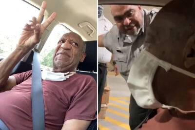 New video shows Bill Cosby moments after his 2021 prison release - nypost.com - California - Pennsylvania