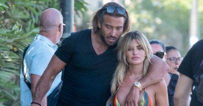 Megan Barton-Hanson reunites with TOWIE ex James Lock as pair cosy up on Spanish holiday - www.ok.co.uk - Spain