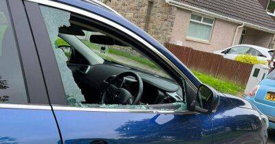 Callous thieves steal Scots woman's blue badge after smashing car window - www.dailyrecord.co.uk - Scotland - county Torrance