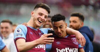 Declan Rice sends cryptic message to Jesse Lingard after Manchester United departure - www.manchestereveningnews.co.uk - Manchester