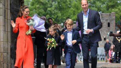 Prince George and Princess Charlotte Join Prince William and Kate Middleton for Surprise Cardiff Visit - www.etonline.com - Charlotte - city Charlotte