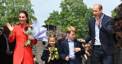 Prince William & Kate Middleton Bring Kids Prince George & Princess Charlotte to Platinum Jubilee Event - www.justjared.com - Charlotte