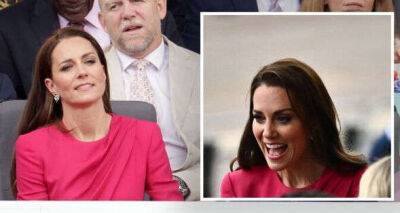 'In full force!' Kate Middleton rocks Alexander McQueen magenta dress to Platinum Pageant - www.msn.com - Britain - London - Charlotte - city Charlotte