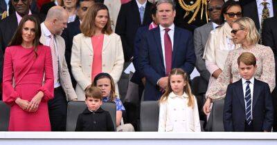 Prince George, Prince Charlotte and Prince Louis Attend Jubilee Pageant With William and Kate: Photos - www.usmagazine.com - Charlotte - county King George - city Elizabeth