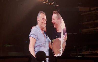 Bruce Springsteen joins Coldplay on stage in New Jersey - www.nme.com - New Jersey - county Rutherford