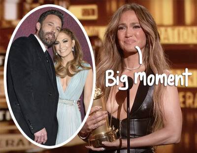 Jennifer Lopez Gives Ben Affleck & People Who 'Lied To' Her An Emotional Shout-Out In MTV Movie & TV Awards Speech -- WATCH! - perezhilton.com